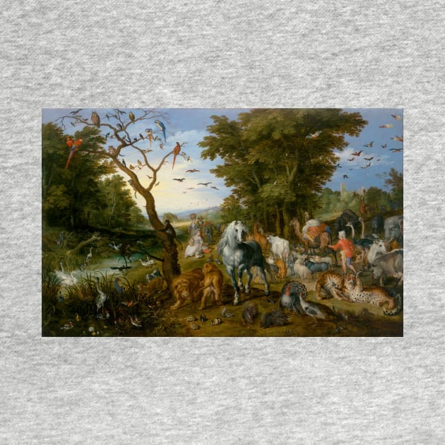 The Entry of the Animals into Noah's Ark by Jan Brueghel the Elder by Amanda1775